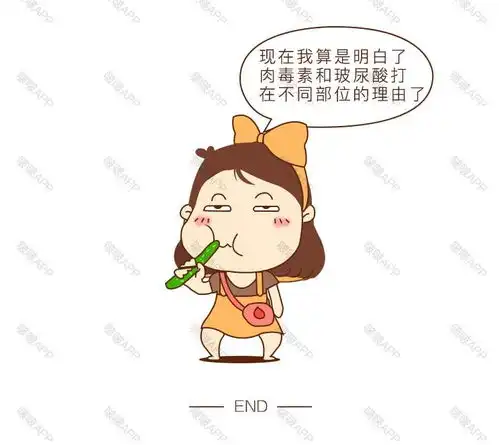 啵啵微整形漫画丨肉毒素和玻尿酸分别打在什么部位
