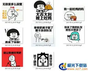 绝地求生大逃杀吃鸡表情包完整版下载绝地求生大逃杀吃鸡表情包高清无水印极光下载站