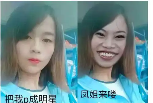 满满恶意的大神p图,女神变小岳岳,小姐姐欲哭无泪
