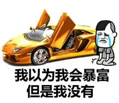 关于暴富的表情包合集2020我一定能暴富
