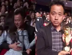 颁奖典礼上文章主动和冯小刚握手被忽视,李晨的表情却亮了
