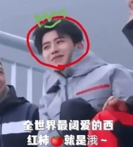 蔡徐坤的接机名叫西红柿爱困的花式表情包立马安排上
