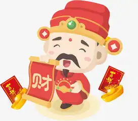 财宝财神节素材图片免费下载高清卡通手绘psd千库网图片编号7012527
