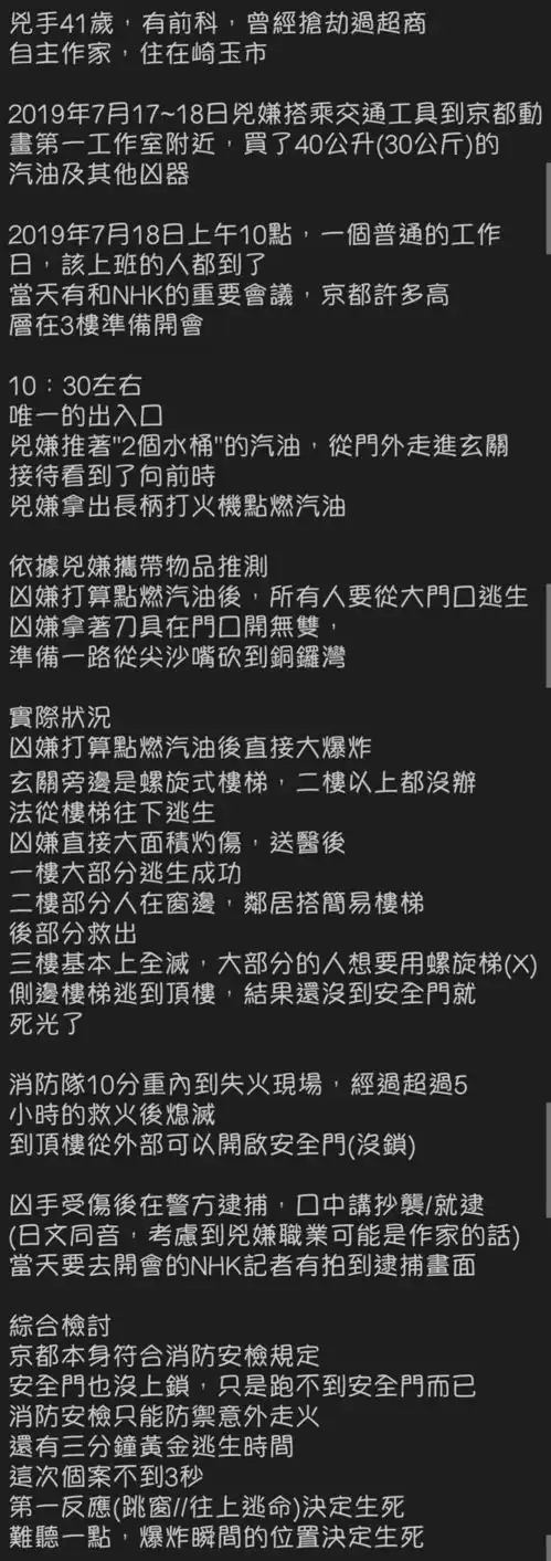 表情京都动画大火今晨扑灭死者多集中在通往屋顶的楼梯上acfun弹幕视频网...表情
