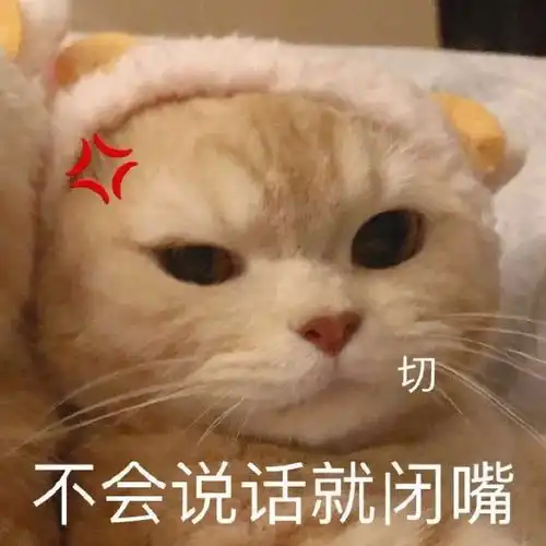 有趣表情包不会说话就请闭嘴