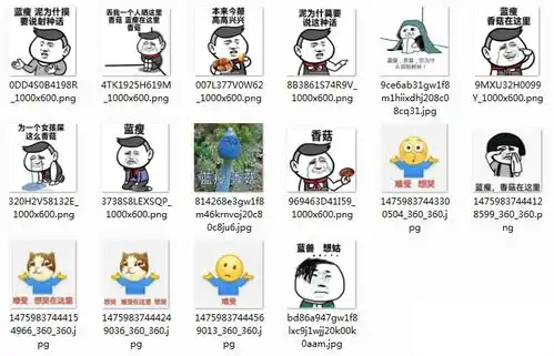 表情蓝瘦香菇表情包蓝瘦香菇表情包软件截图zol软件下载表情