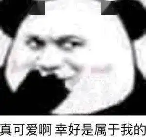 熊猫头表情包i出来聊天啊我介绍女朋友给你
