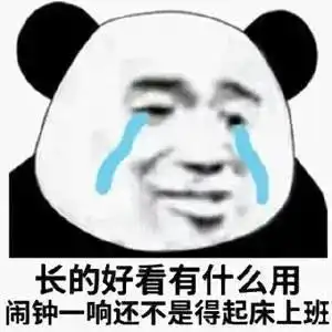 沙雕熊猫头我只是嘴甜心里没你

