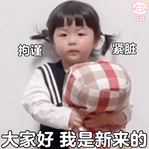 丸子妹妹无字表情包大家好,我是新来的
