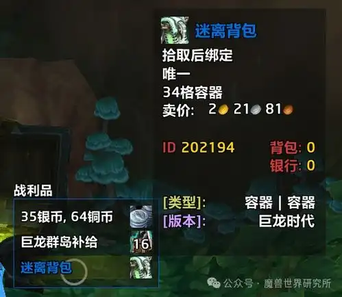 正式服免费34格包获取攻略别在拍卖行当冤大头了
