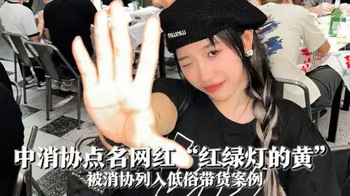 中消协点名网红红绿灯的黄,形象邋遢表情狰狞,低俗言行引人不适