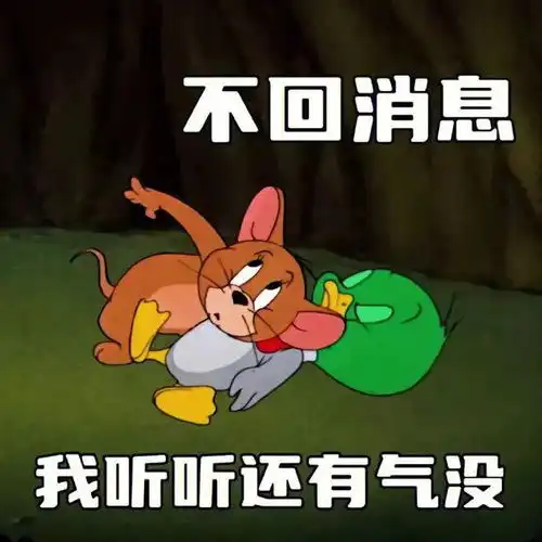 汤姆杰瑞祝您新的一年躺赢丨表情包
