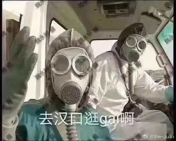 面对新型肺炎疫情,大家有没有关于口罩的沙雕表情包
