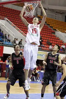 u18国青大胜日本周琦暴扣罗汉琛秀抛投
