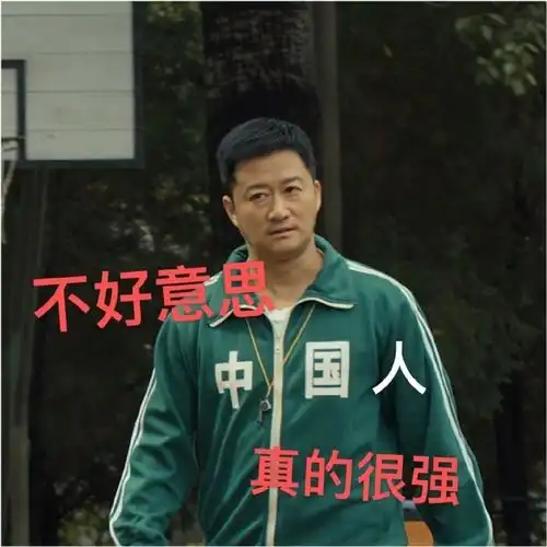 奥运会期间吴京沙雕表情包
