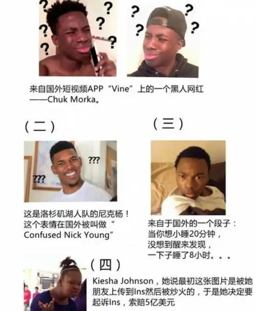 高能99的人不知道的表情包原型
