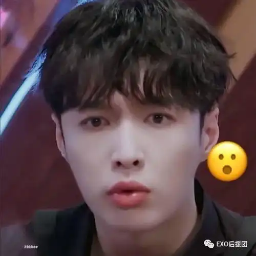 exo张艺兴小咩emoji表情包模仿大赛,不愧是表情达人
