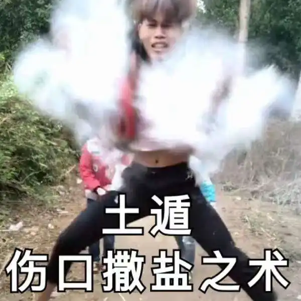 土味忍术对决表情包资源风木水火土遁恶搞表情包大全
