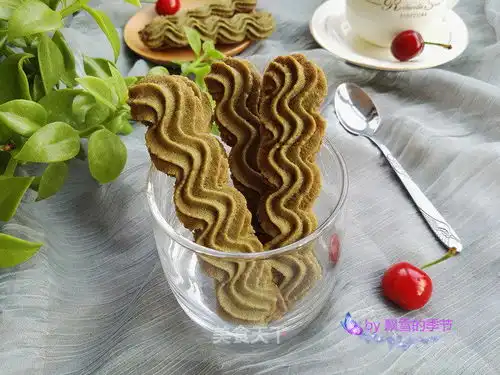抹茶曲奇饼干的做法抹茶曲奇饼干怎么做冬季心情的菜谱
