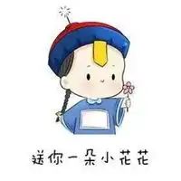 头上小花摇摆表情包
