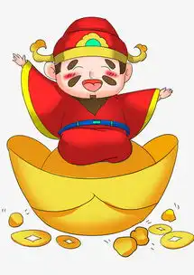 手绘中国风新年财神来啦插画图片素材psb格式下载动漫人物大全
