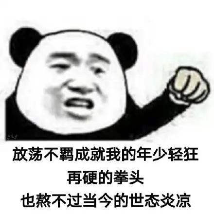 熊猫头土味语录表情包
