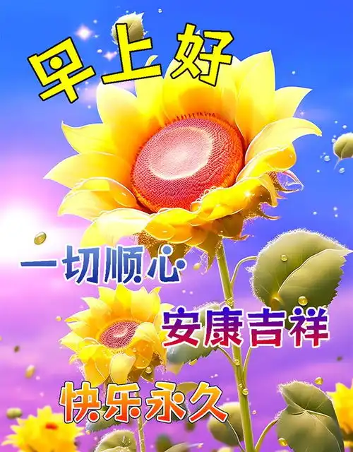 带来一天好心情的早安吉祥祝福语
