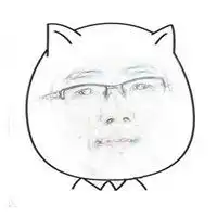 人脸猥琐猫表情包微信头像图片大全
