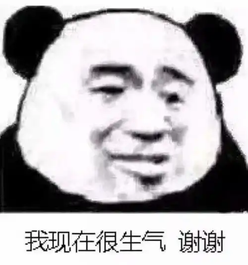 沙雕搞笑熊猫头表情包
