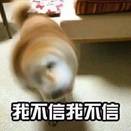 沙雕表情包实力拒绝摇头到模糊的表情包
