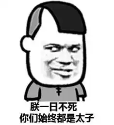 蘑菇头带朕字的表情包合集快叫爸,朕封你做太子
