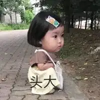 最近火的小女孩表情包