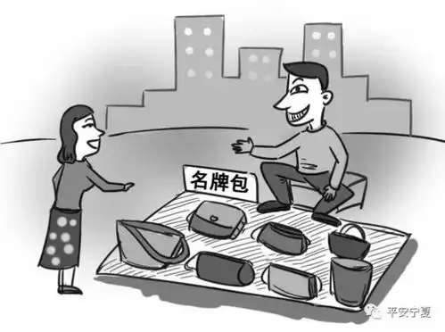 小伙心怀创业梦摆摊卖名牌包被抓

