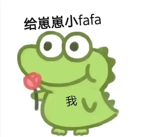 小鳄鱼系列表情包
