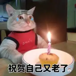 生日蛋糕表情包合集祝你生日快乐