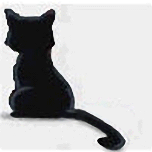 求摇尾巴的黑猫gif图急在线等
