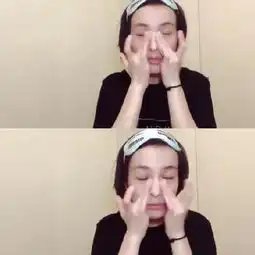 吴昕素颜直播出糗用嘴咬瓶盖五官都扭曲了