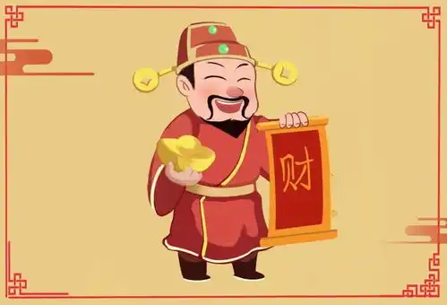 大年初五五路财神迎进门,财运亨通福相随
