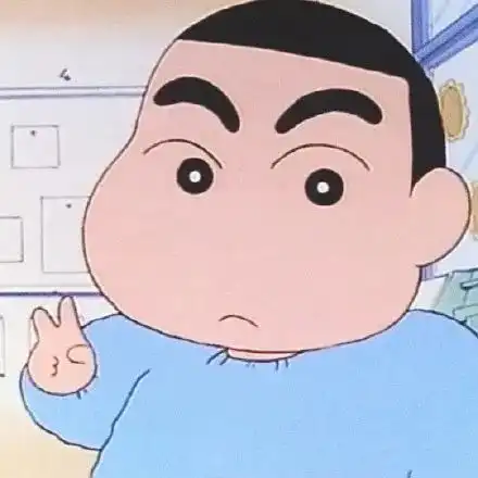 动漫头像蜡笔小新搞怪头像
