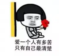 爱一个人有多苦,只有自己最清楚
