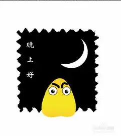 ps晚上好表情包
