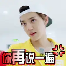 转载鹿晗可爱表情包之一

