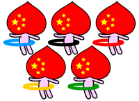 屁桃奥运qq表情下载
