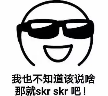 吓skr人了这到底skr啥
