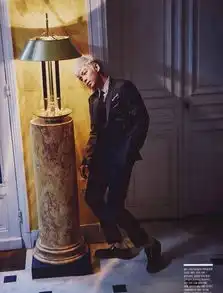 bigbang成员top崔胜贤时尚写真曝光表情酷帅
