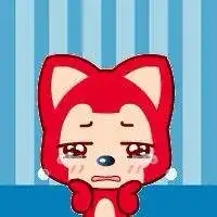 阿狸手绘图片黑白微信头像图片大全
