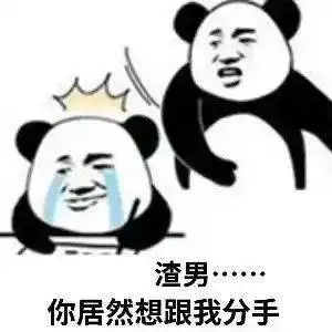 熊猫头表情包撩我请拿号排队
