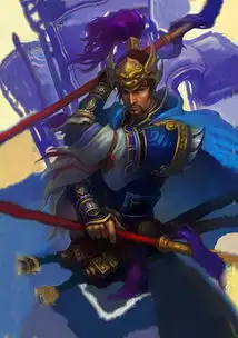 三国杀风火林山包武将原画欣赏
