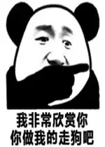 加个微信开始我们的故事表情包我非常欣赏你你做我的走狗吧熊猫头表情包下载乐游网游戏下载
