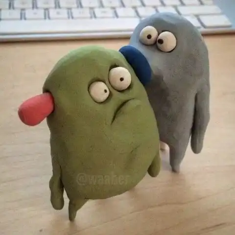 妈呀好神经好魔性的黏土
